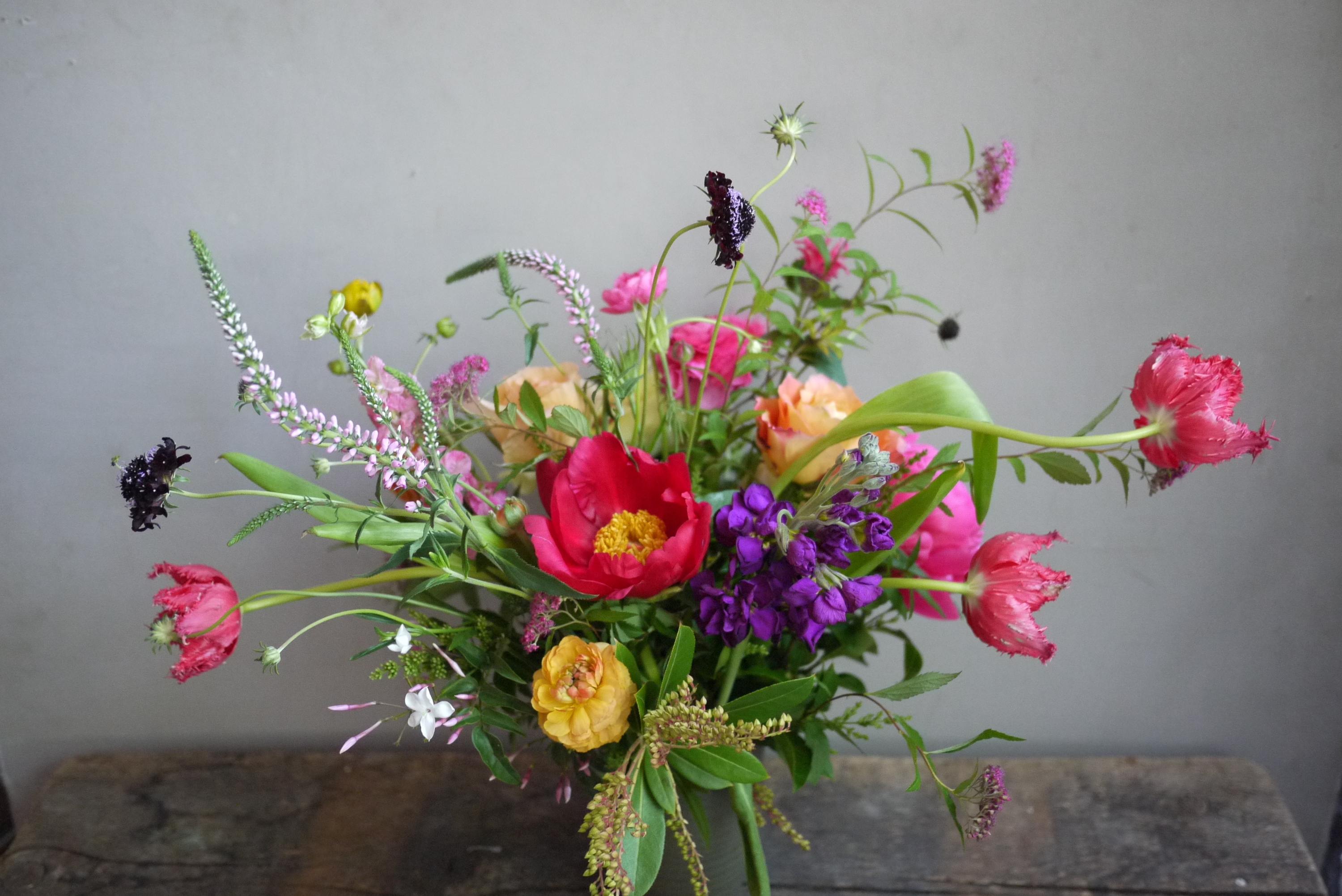 The Traditional French Way to Make a Flower Arrangement