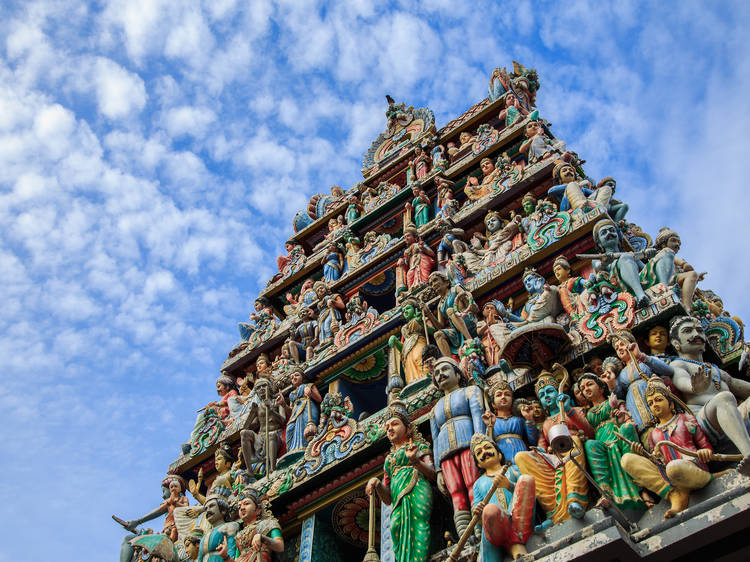 Visit the Hindu temples