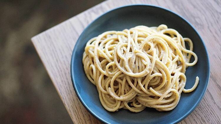 Cacio e pepe at Bar Liberty