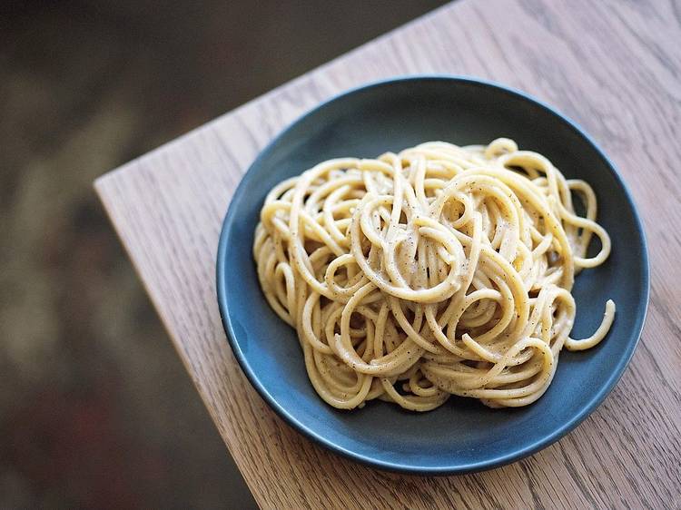 Cacio e pepe at Bar Liberty