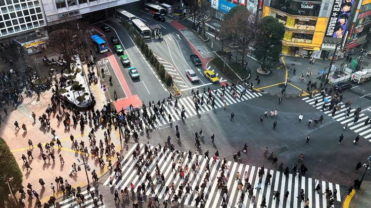 Shibuya Scramble Crossing