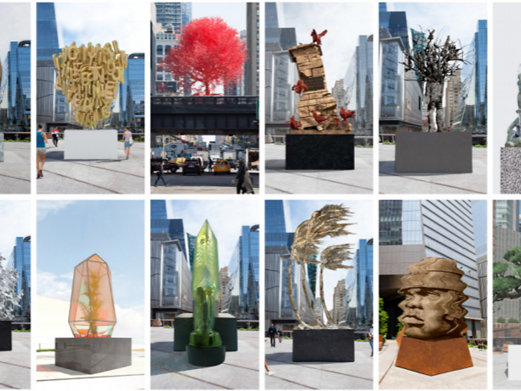 Best Outdoor Art in NYC this spring including sculptures