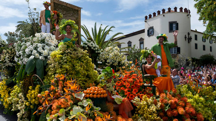 Há uma festa da flor