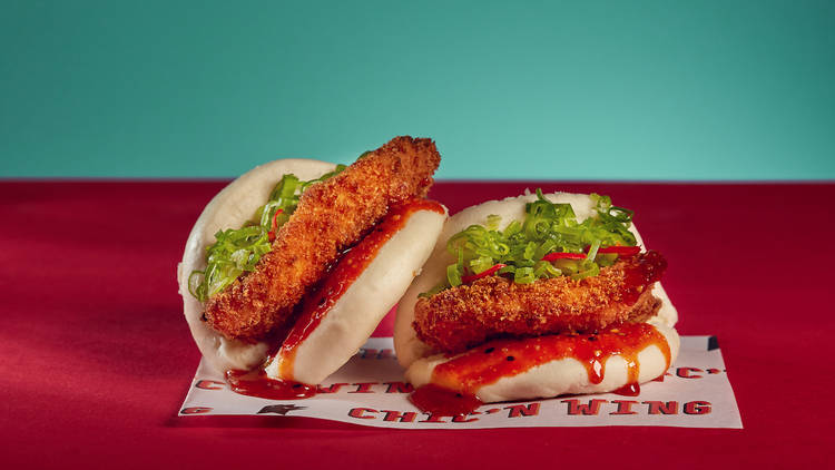 chicken bao