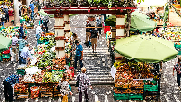 Comprar flores no Mercado dos Lavradores