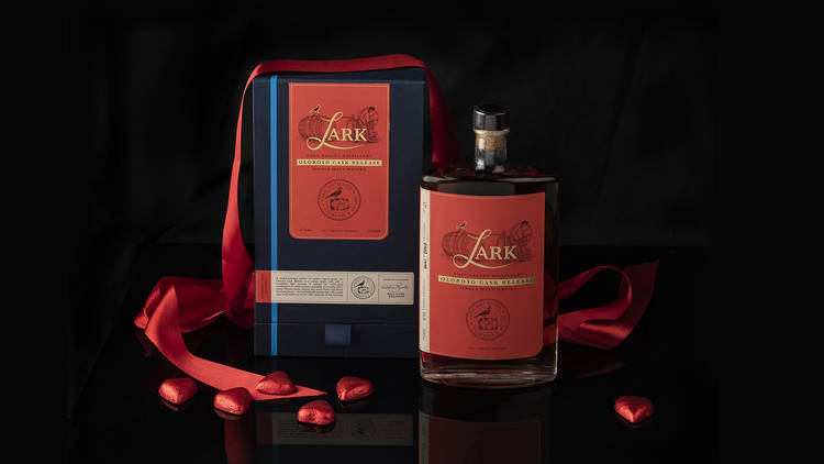 Lark Oloroso Cask Release 100ml, $79, or 500ml, $299