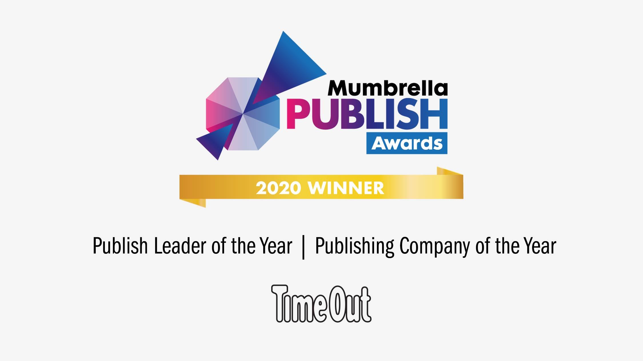Time Out has won the top prize at the Mumbrella Publish Awards 2020, as well as the award for Publish Leader of the Year