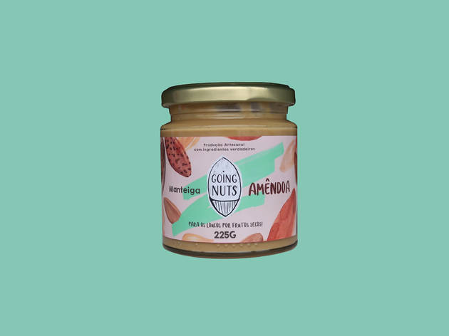 Going Nuts – Manteiga de Amêndoa Manteiga, Manteiga de Amêndoa, Going Nuts