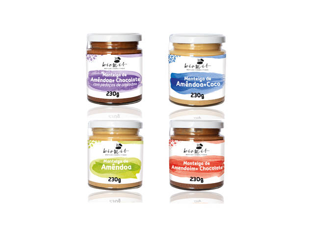 Biomit – Manteigas de Frutos Secos Manteigas, Manteigas de Frutos Secos, Biomit