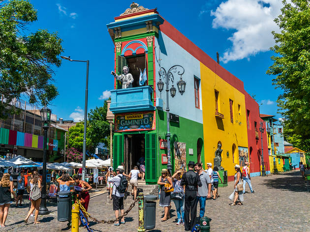 La Boca in Buenos Aires La Boca in Buenos Aires