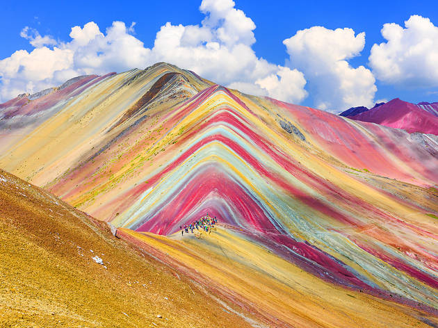 Rainbow Mountain in Peru Rainbow Mountain in Peru