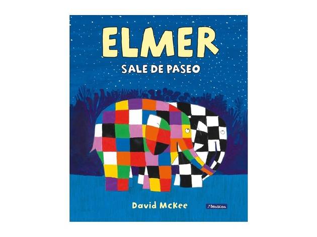Elmer sale de paseo Elmer sale de paseo