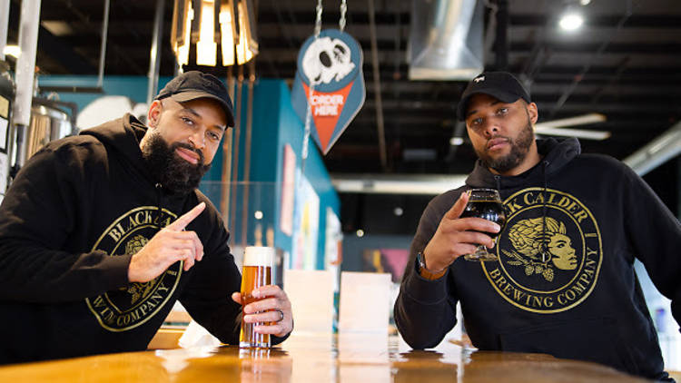 Terry Rostic and Jamaal Ewing, Black Calder Brewing Company