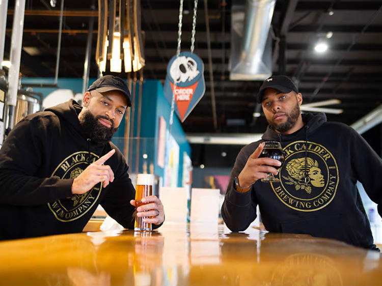 Terry Rostic and Jamaal Ewing, Black Calder Brewing Company