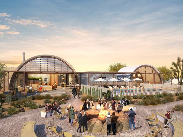 This chic Airstream campsite is coming to Joshua Tree