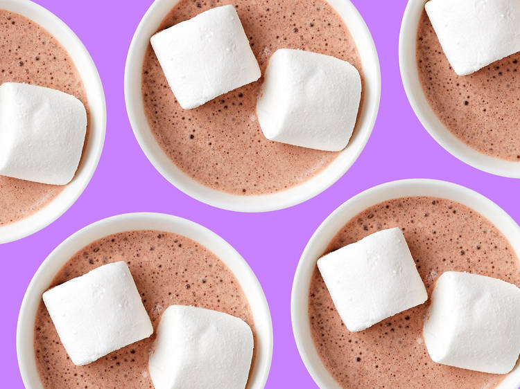 Stay warm with a delicious hot chocolate