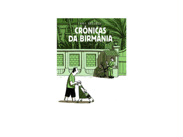 banda desenhada Crónicas da Birmânia