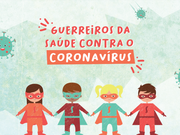 coronavírus Guerreiros da Saúde Contra o Coronavírus