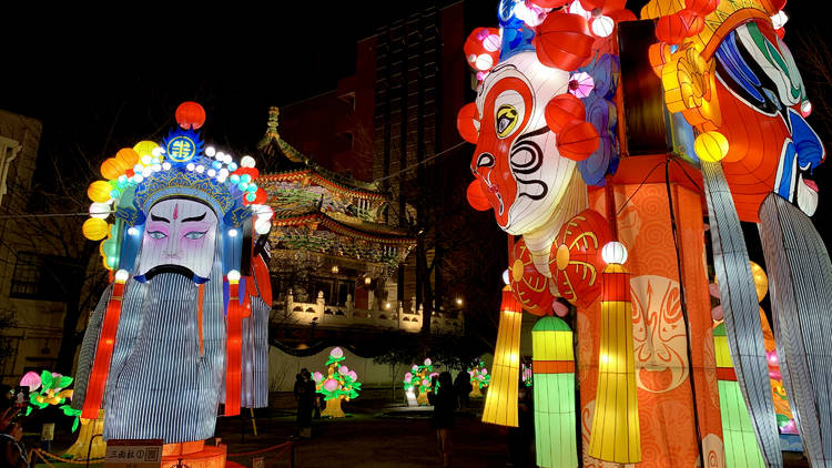 Yokohama Chinatown, Chinese Spring Festival