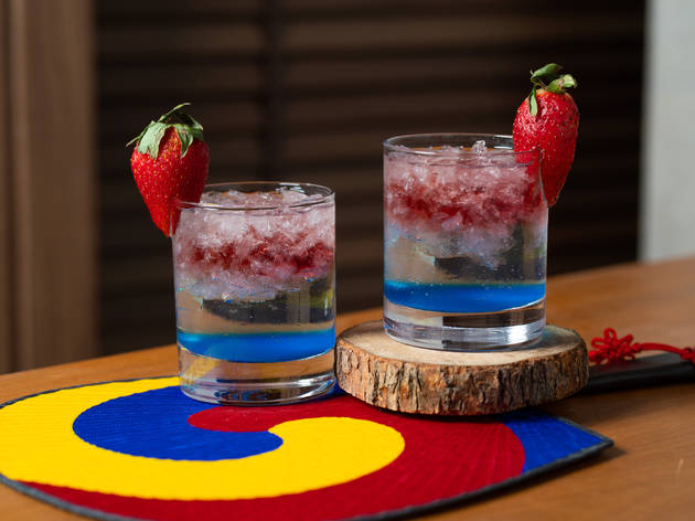 The Farmhouse Soju Popper cocktails The Farmhouse Soju Popper cocktails