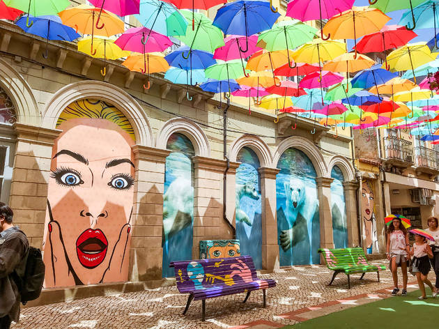Umbrella Sky Project Águeda