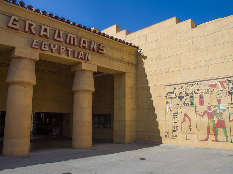 Watch cinema gems at the Egyptian Theatre