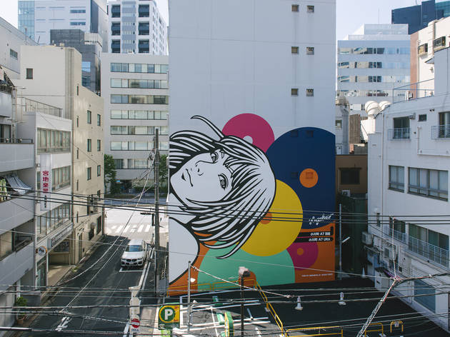 Hogalee《Landmark Art Girl》2020、千代田区神田小川町、Photo by YUKAI Hogalee《Landmark Art Girl》2020、千代田区神田小川町、Photo by YUKAI
