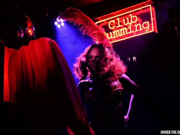 Pandemic Burlesque at Club Cumming Pandemic Burlesque at Club Cumming