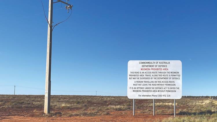 Yhonnie Scarce, 'Prohibited Zone, Woomera' 2021