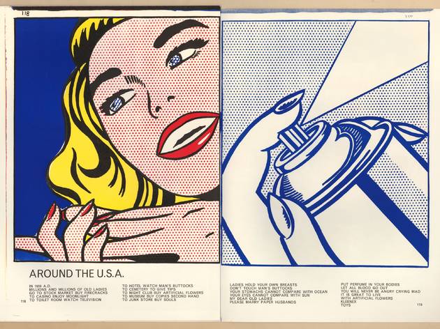 Girl/Spray Can from Walasse Ting. 1 ¢ Life, 1963. Roy Lichtenstein Girl/Spray Can from Walasse Ting. 1 ¢ Life, 1963, de Roy Lichtenstein