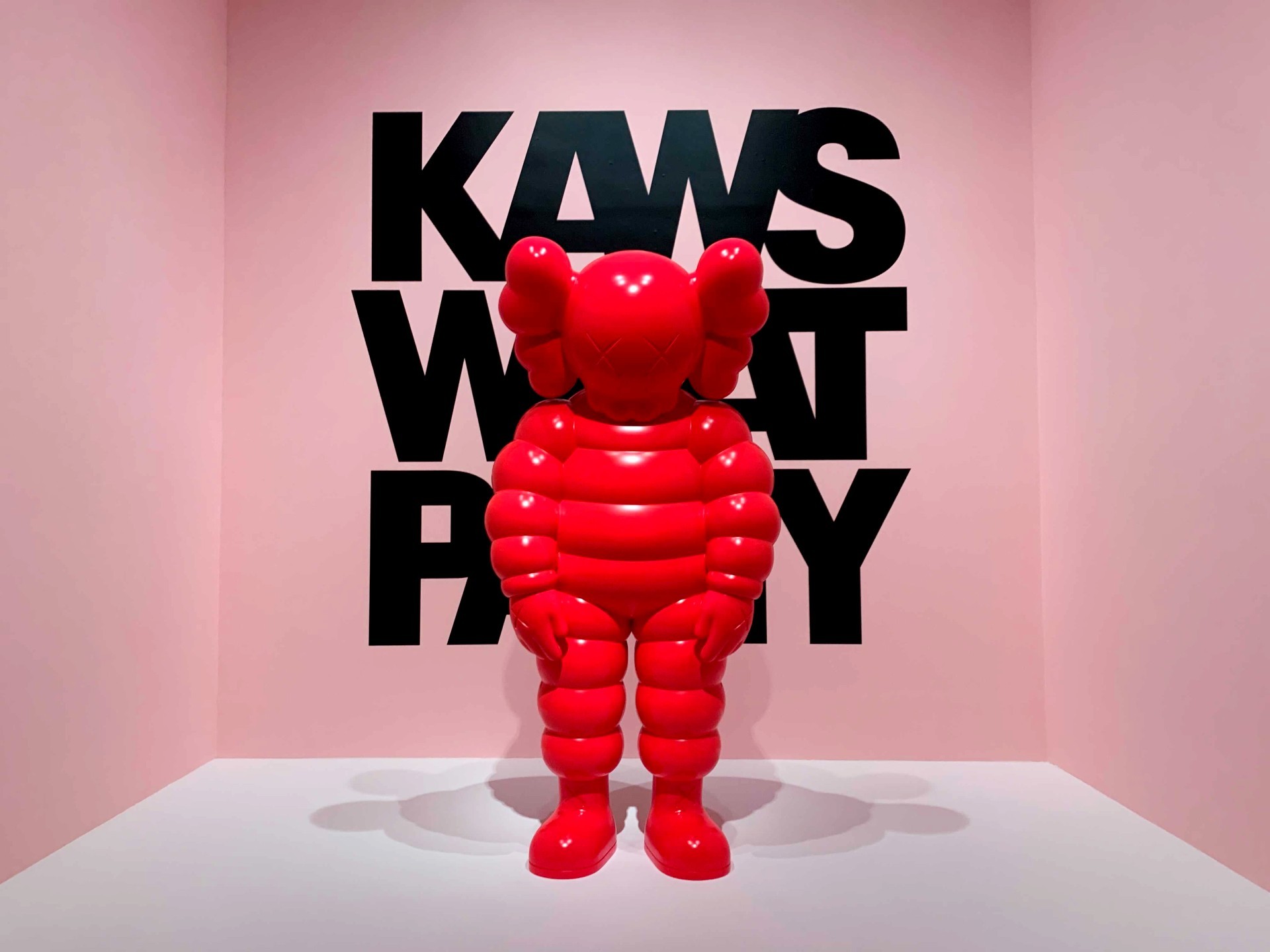 KAWS - KAWS WHAT PARTY pink (KAWS companion)