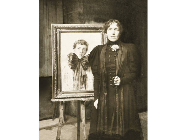 Aurélia de Sousa Auto-retrato do Laço Negro