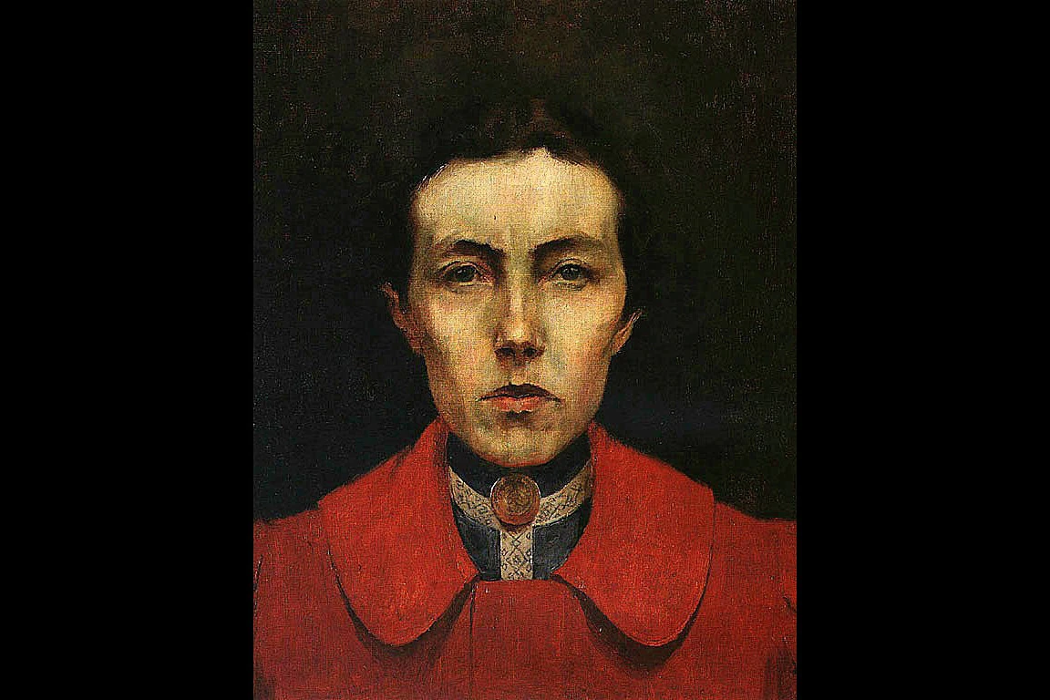 Auto-retrato de Aur&eacute;lia de Sousa