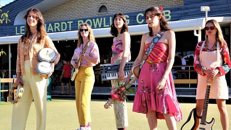 Five-piece Sydney band Megafauna