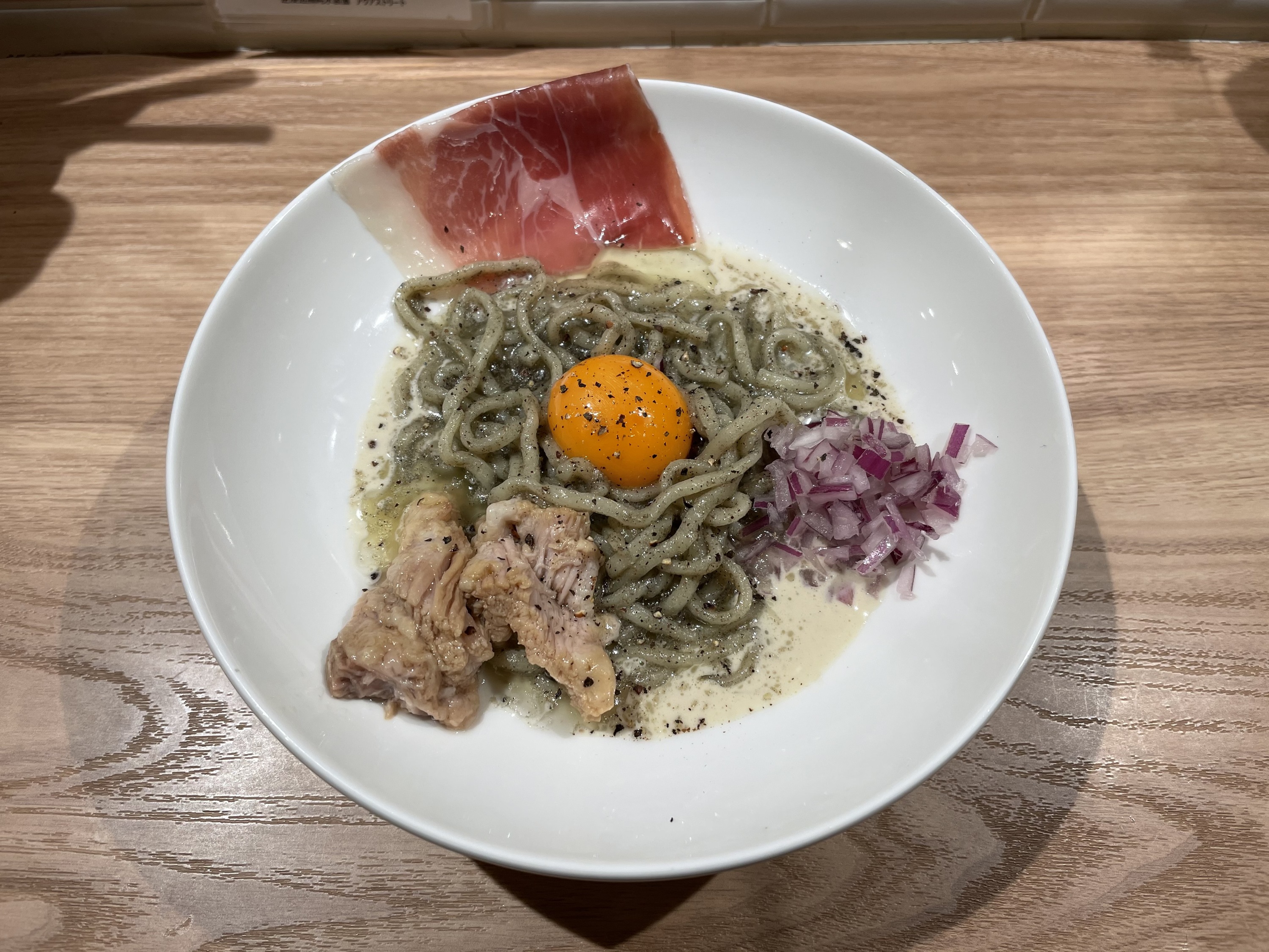 煮干しページ 今日の一杯 | 攻ニボの「濃厚 飲む煮干しラーメン（麺の固さ