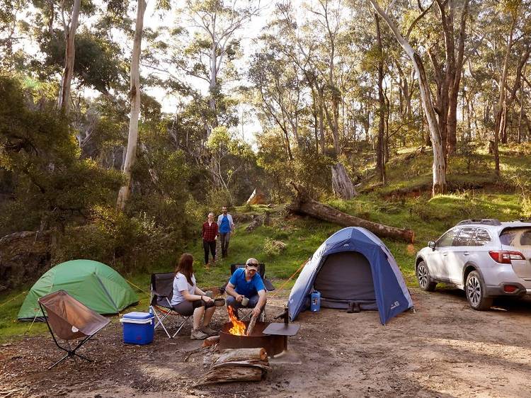 Lerderderg Campground, Lerderderg State Park