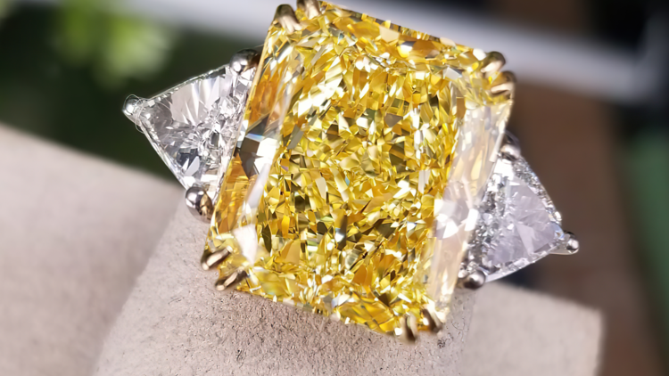Diamond Registry 11 carat yellow