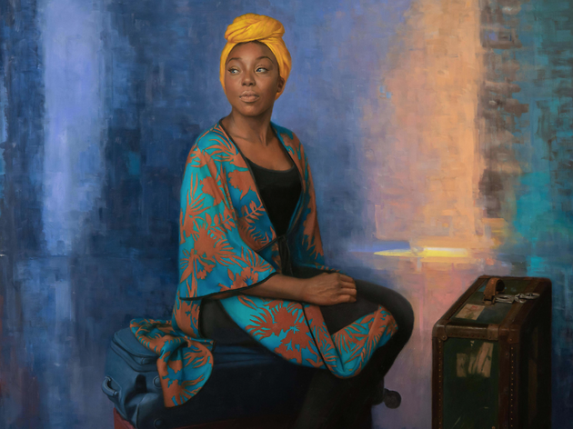 The Traveller The Traveller, a l'exposició Women Painting (All over the World)