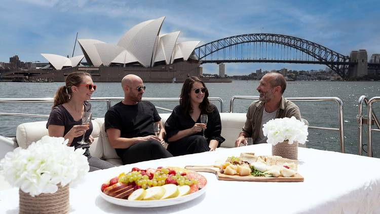 Sydney Opera House from a yacht