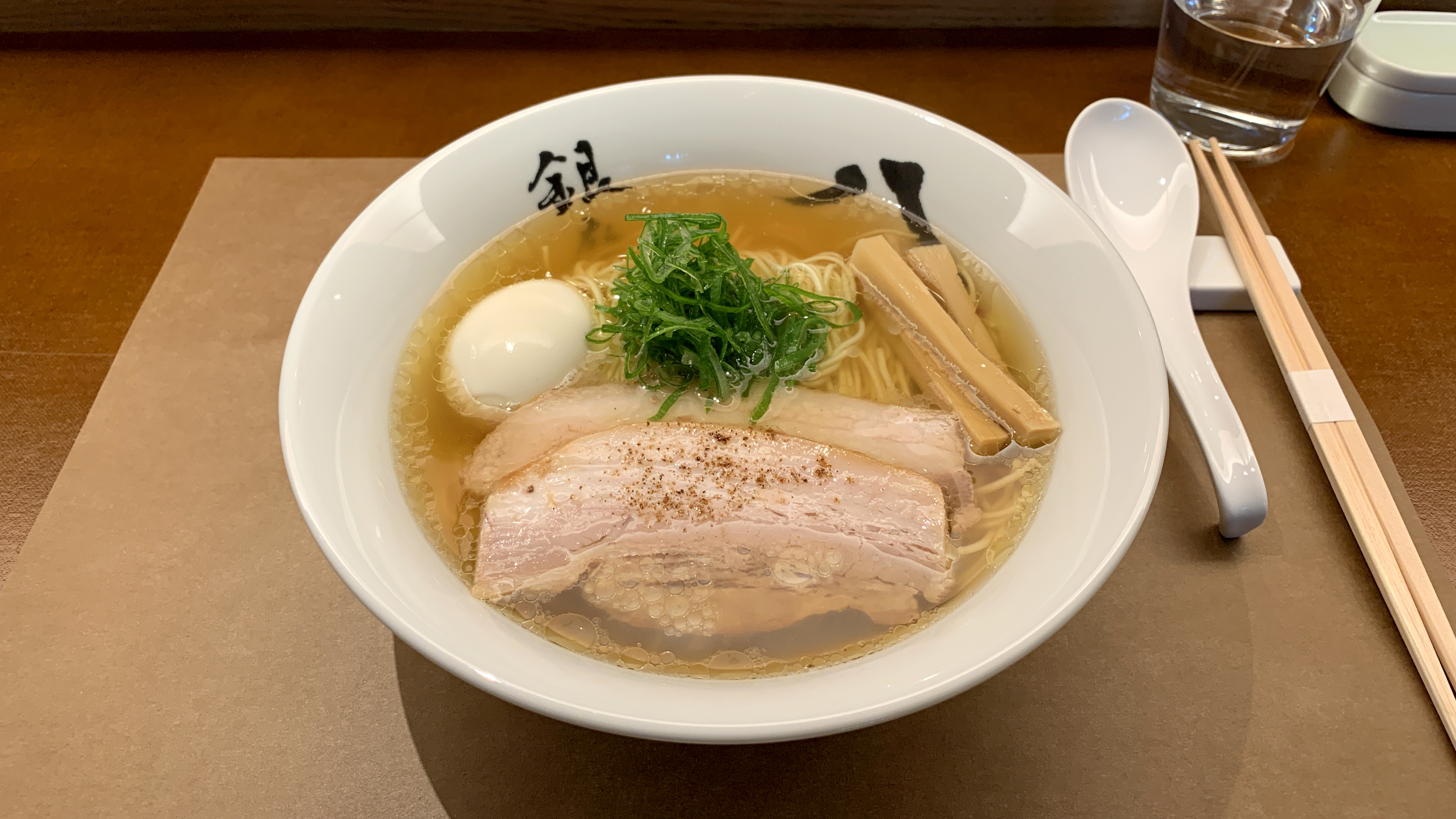 This Modern Refined Ramen In Ginza Has A Clear Consomme Like Broth