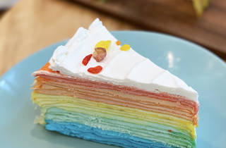 rainbow crepe cake sydney