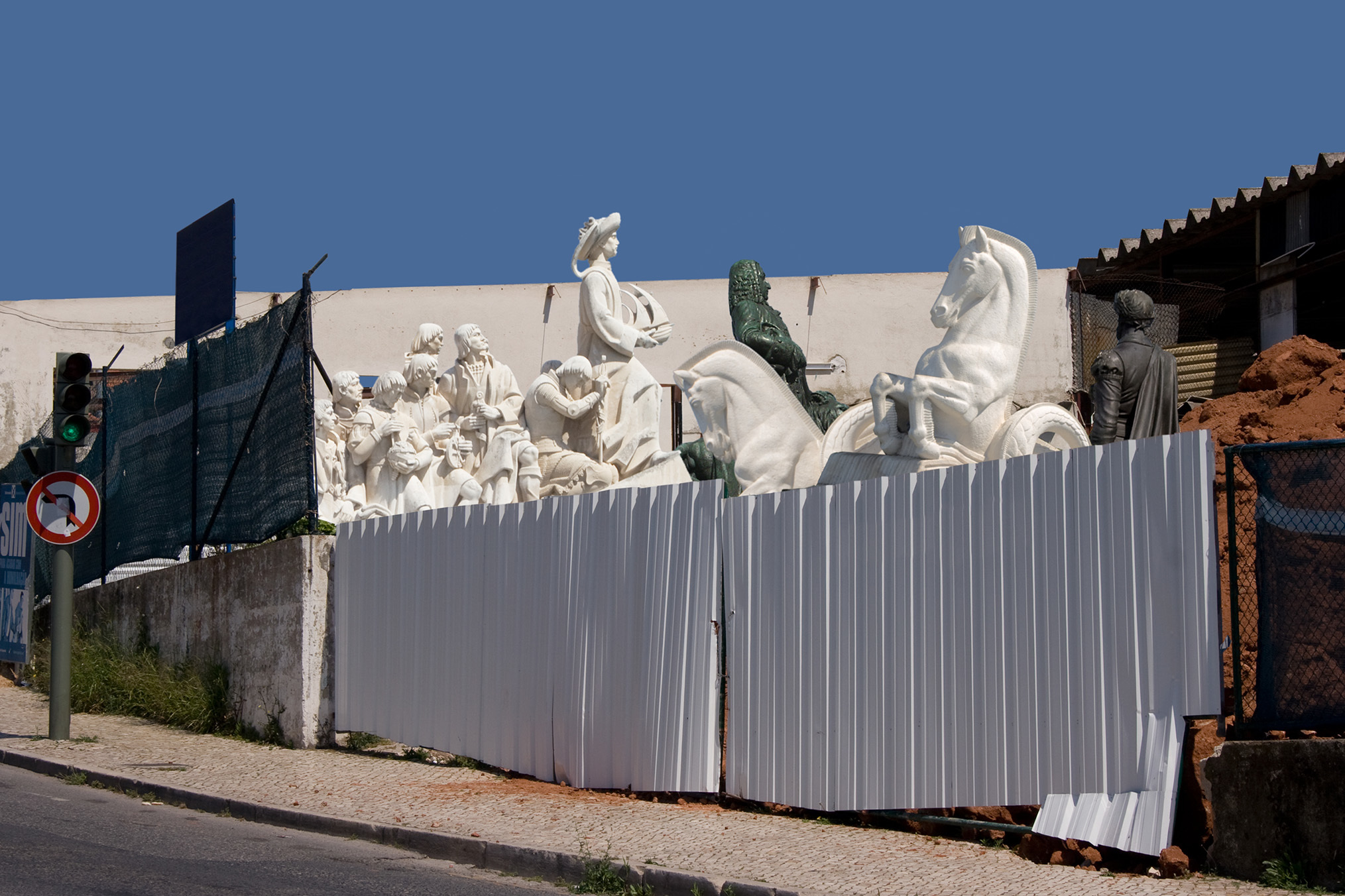 Depósito de estátuas
