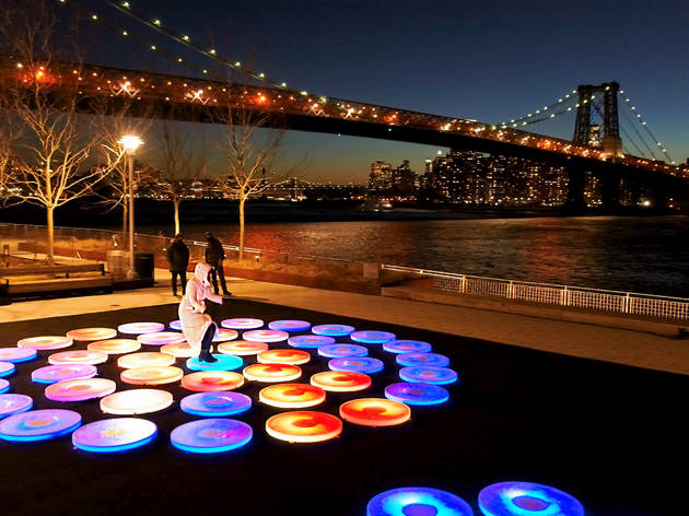 Domino Park Jen Lewin, Reflect at Domino Park