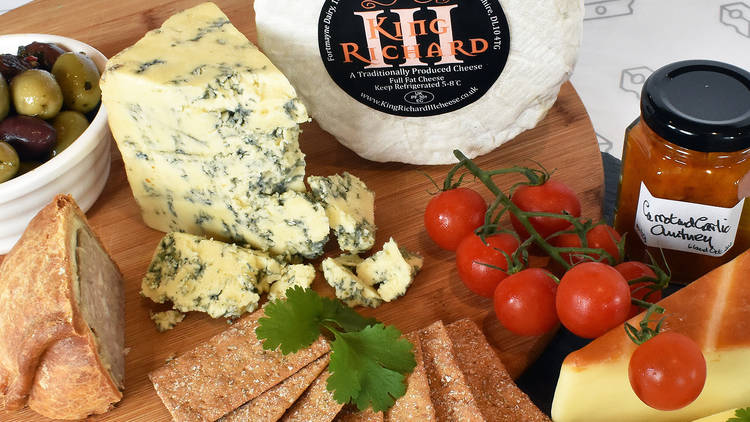 The letterbox cheese-taster box
