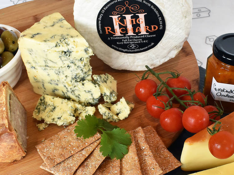 The letterbox cheese-taster box