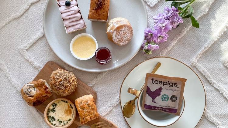 Afternoon tea at home for four