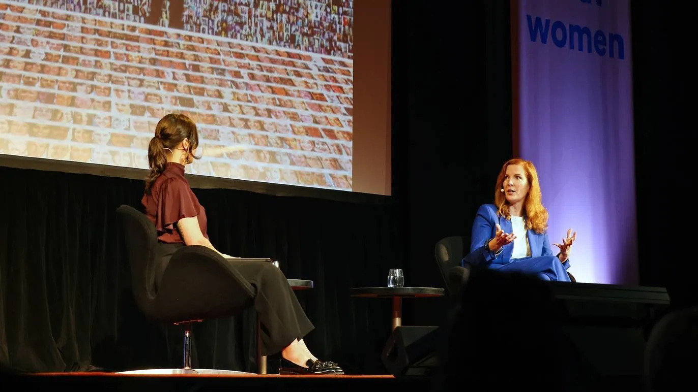 Kate Crawford speaks with Rae Johnston at All About Women