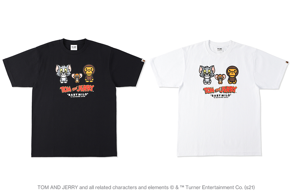 A Bathing Ape is dropping a Tom and Jerry collection this month