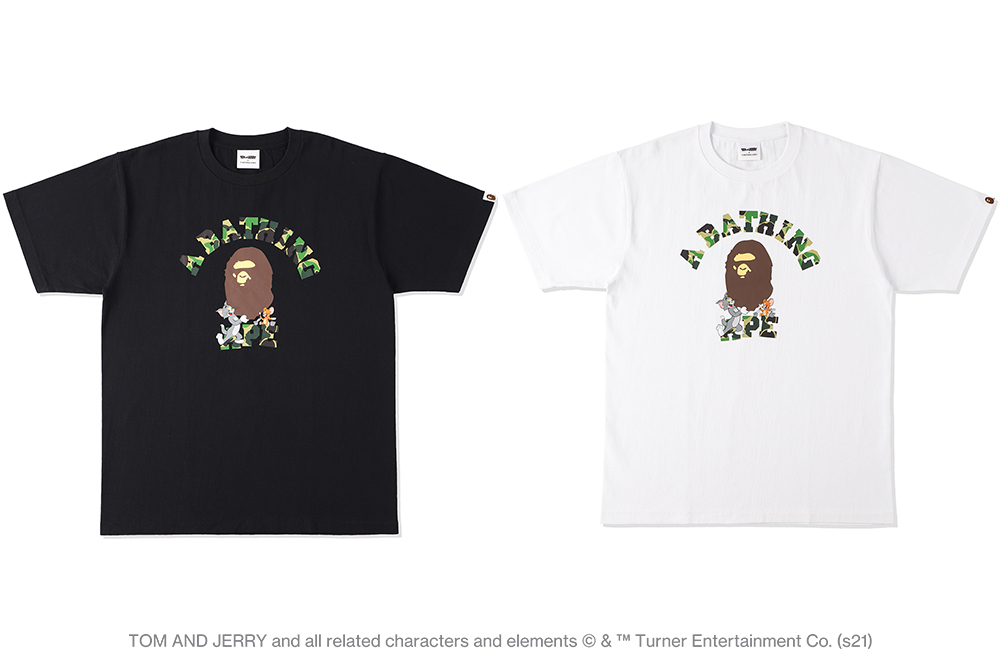 A Bathing Ape is dropping a Tom and Jerry collection this month