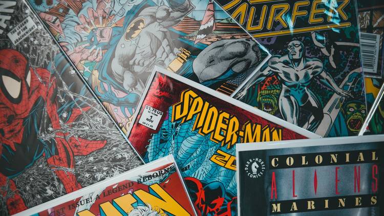 comics, comic books, x-men, spider-man, silver surfer, batman